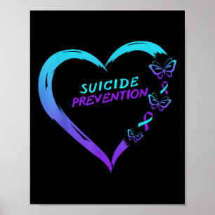 Poster Conscientização sobre Prevenção ao Suicídio da Bor
