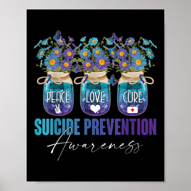 Poster Conscientização sobre Prevenção do Suicídio Sobrev (Frente)