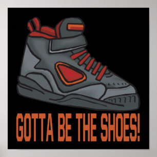 Poster Conseguiu ser os calçados