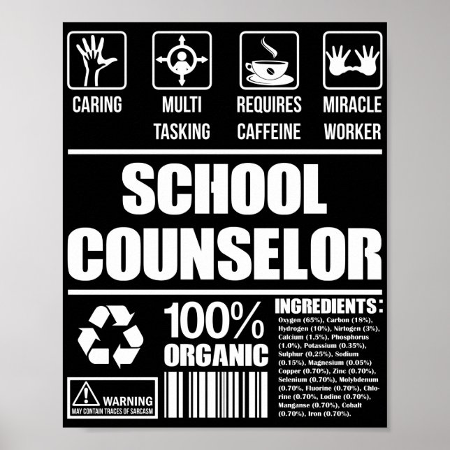Poster Conselheiro Escolar 100% Orgânico (Frente)