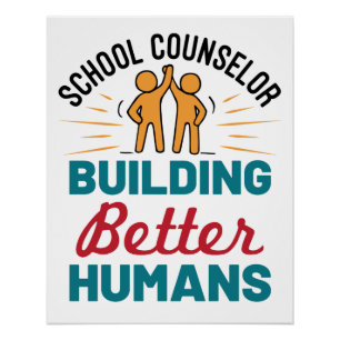 Póster Conselheiro Escolar Construindo Humanos Melhores