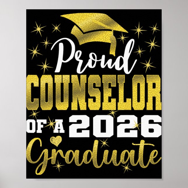 Poster Conselheiro Extremamente Orgulhoso de Graduado Sên (Frente)
