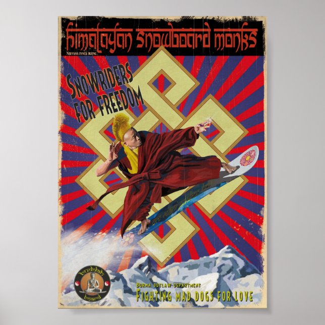 Póster Conselho Buda (Frente)