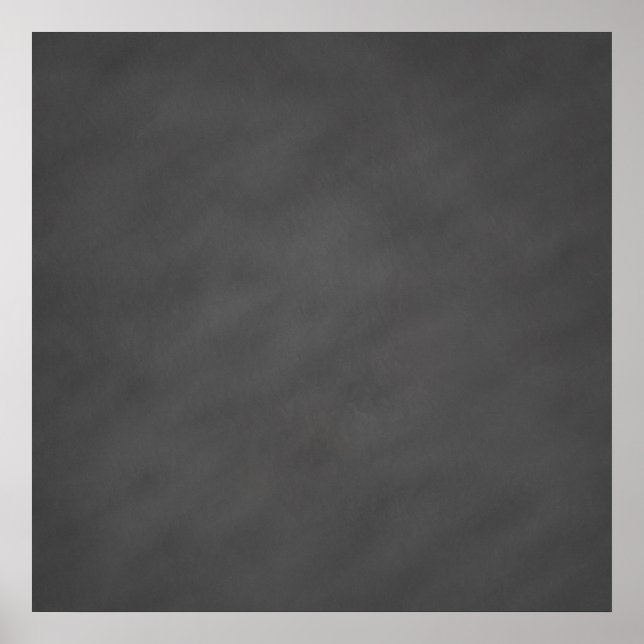 Poster Conselho Cinza Cinza  de paleta preto (Frente)