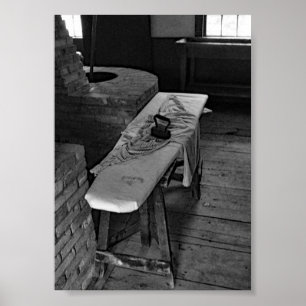 Póster Conselho De Ferro Antigo, Foto Preta E Branca