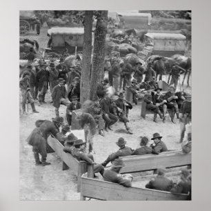 Póster Conselho de Guerra (Civil), 1864