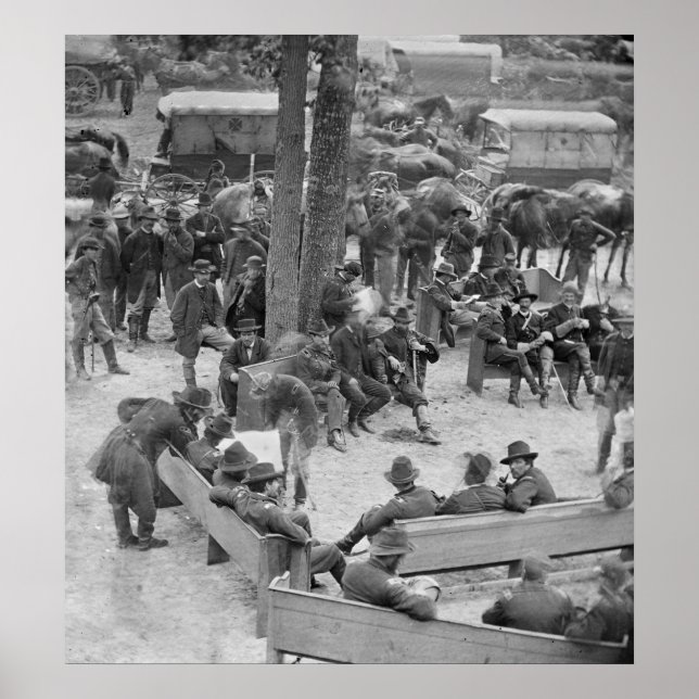 Póster Conselho de Guerra (Civil), 1864 (Frente)