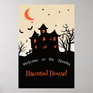 Poster Conselhos de espuma de Silhouet no Halloween