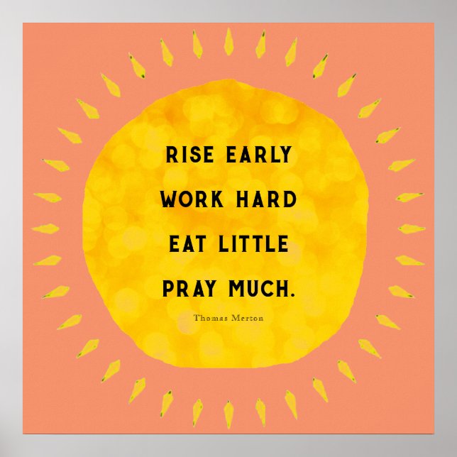 Póster Conselhos de Vida (Frente)