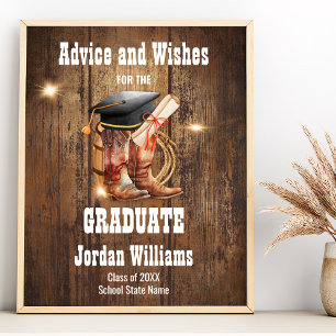 Poster Conselhos Rústicos para o Graduado