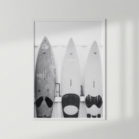 Conselhos Surfs costeiros brancos e pretos