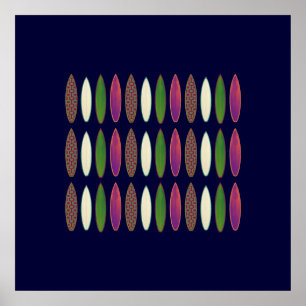 Poster conselhos surfs decor paredes