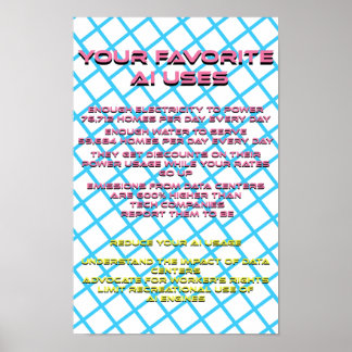 Poster Consequências da IA