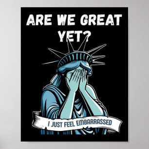 Poster Conservador de Anti republicano Anti-Trump do Trum