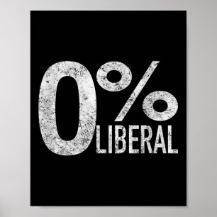 Poster Conservador Por Design Tee Company Anti-Liberal