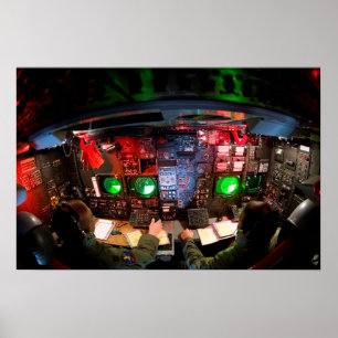 Póster CONSOLE BOMBER AVIONICS, NAV e WEAPONS