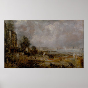 Poster Constable - Abertura Da Ponte Waterloo