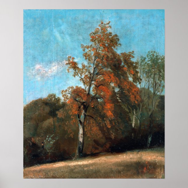 Poster Constable - Estudo De Uma Árvore De Freixo (Frente)