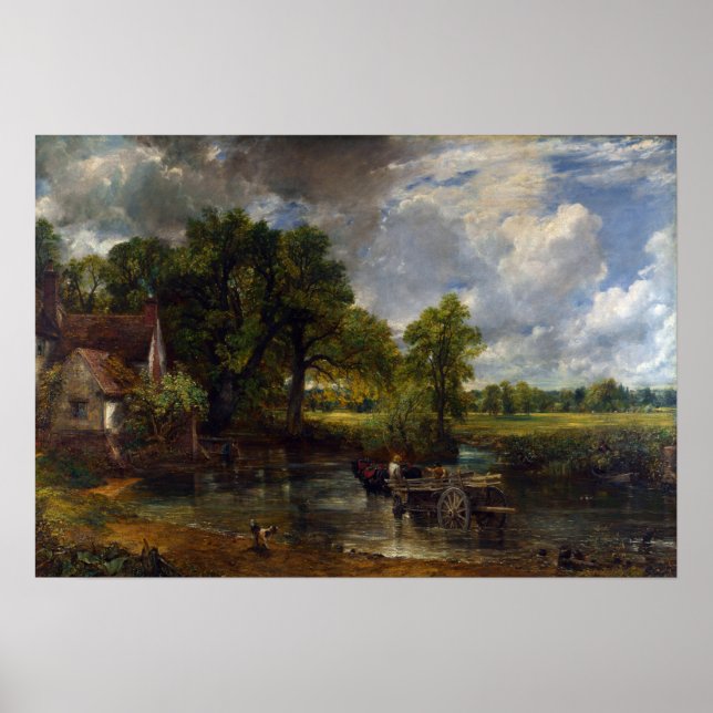 Poster Constable - O Feno 1821 (Frente)