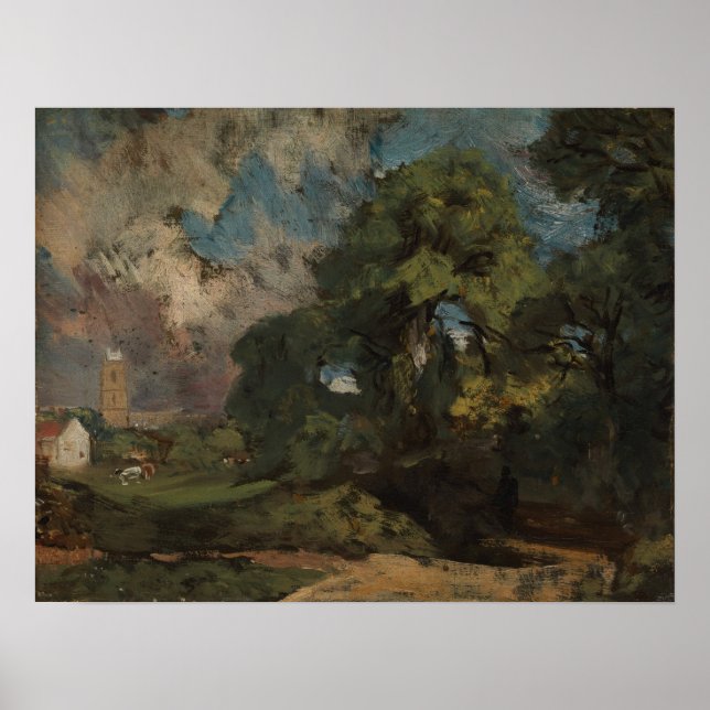Poster Constable - Stoke-By-Nayland (Frente)