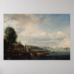 Poster Constable - Waterloo Bridge