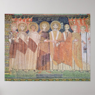 Póster Constantine IV que concede privilégios a Bishop
