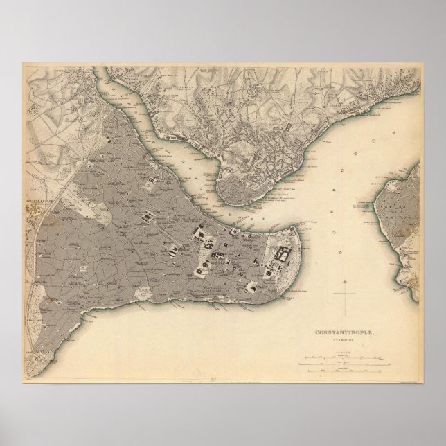 Póster Constantinopla Stambool (Frente)