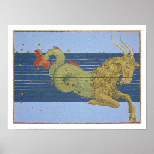 Poster Constelação de Capricórnio, de Uranar por (Frente)
