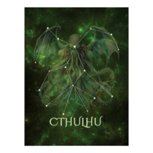 Póster Constelação de Cthulhu