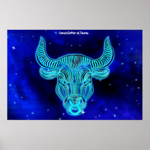 Poster Constelação de Touro