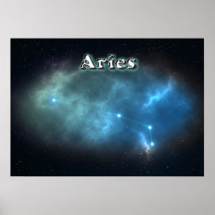 Poster Constelação do Aries