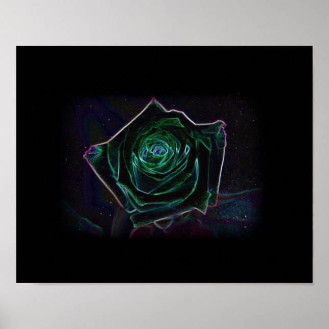 Póster Constelação rosa (Frente)