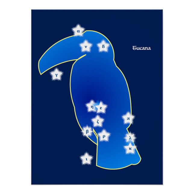 Póster Constellation du Toucan (Frente)