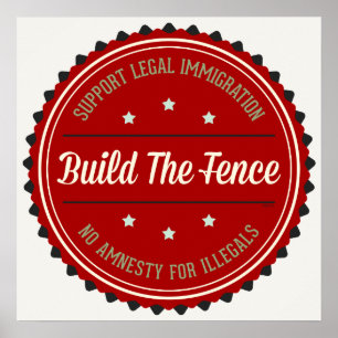 Poster Construa a cerca