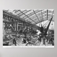Construção da Galerie des Machines
