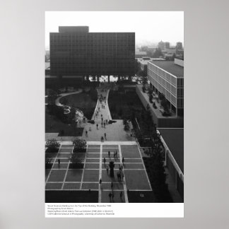 Póster Construção de Ciências Sociais, UCLA, 1966