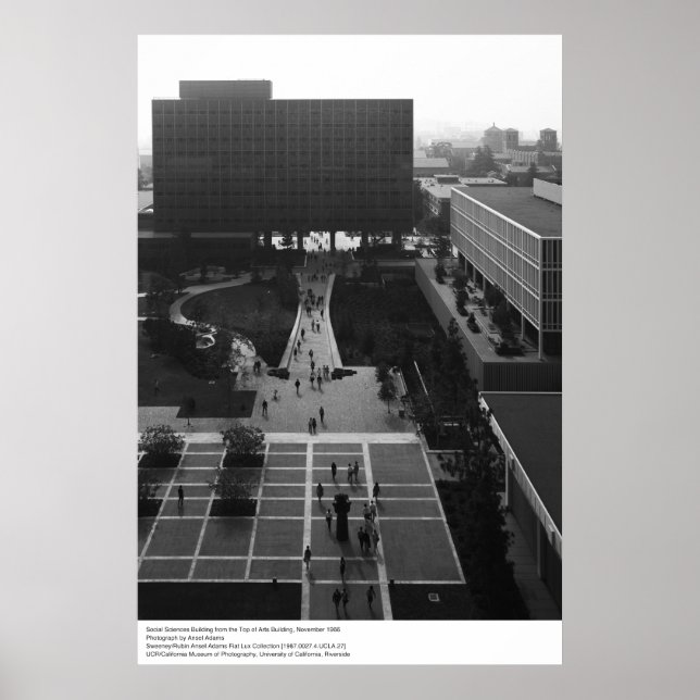 Póster Construção de Ciências Sociais, UCLA, 1966 (Frente)