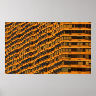 POSTER CONSTRUÇÃO DE CONCRETOS DE LARANJA