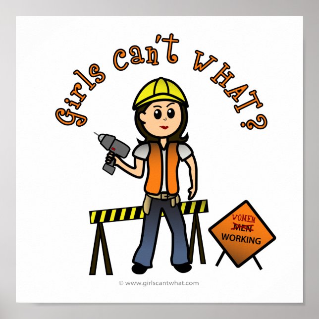 Póster Construção de luz (Frente)