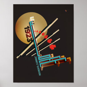 Póster Construção de Movimento FLommus 1923