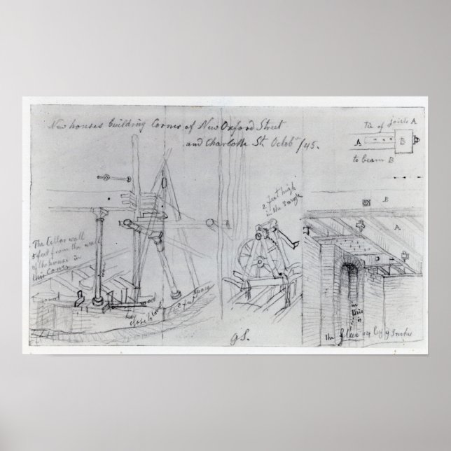 Poster Construção de novas casas (Frente)