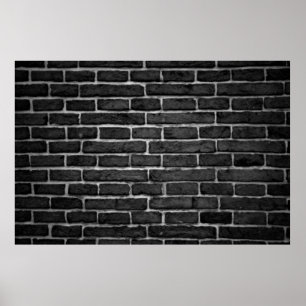 Poster Construção de tijolos de parede