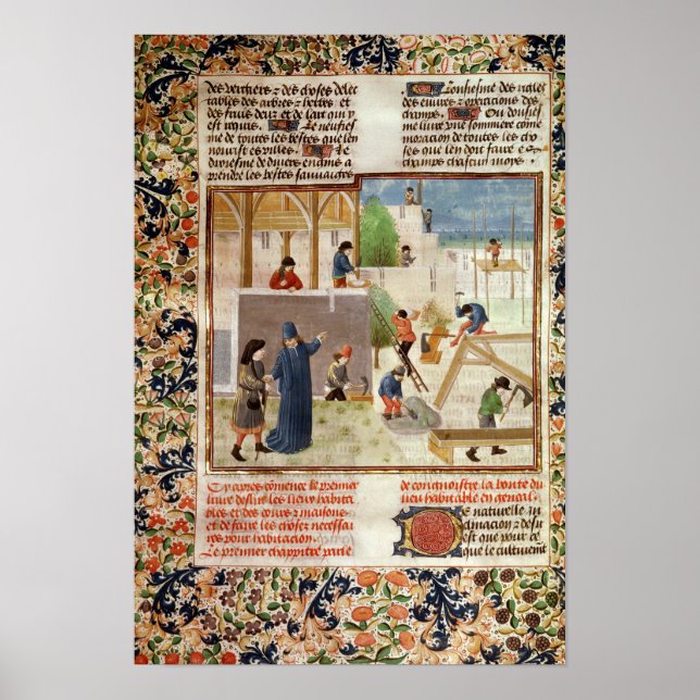 Póster Construção de uma casa (Frente)