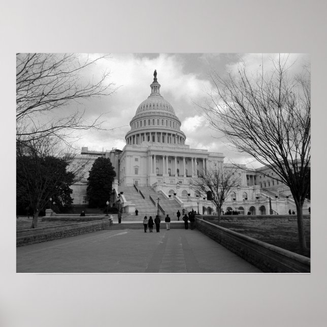 Póster Construção do Capitol (Frente)