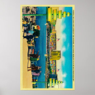 Póster Construção e lagos federais das nações