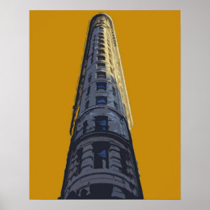 Poster Construção lisa do ferro