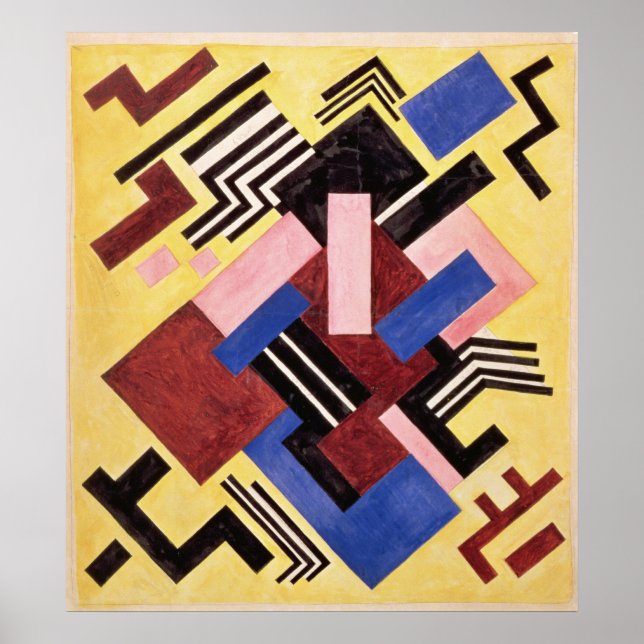 Póster Construção Picorial, 1916 (Frente)