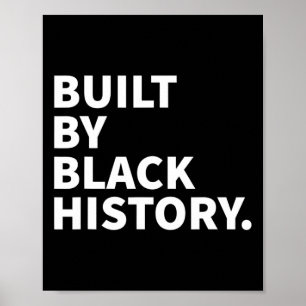 Poster Construído pela História Negra - Mês da História N