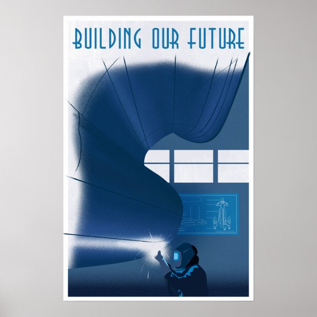 Póster Construindo o nosso futuro (Frente)