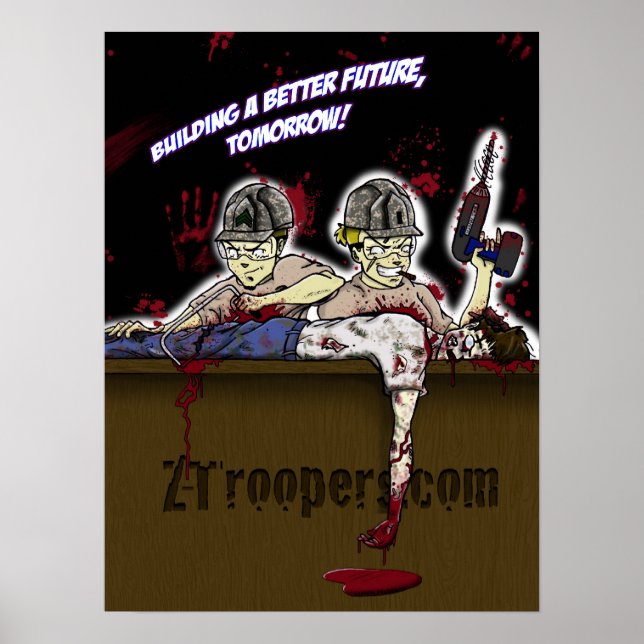 Poster Construindo um futuro melhor, amanhã! Pôster (Frente)